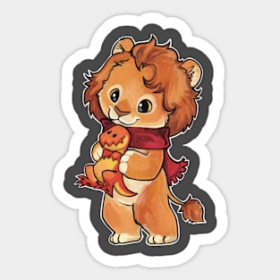 Lion Sticker